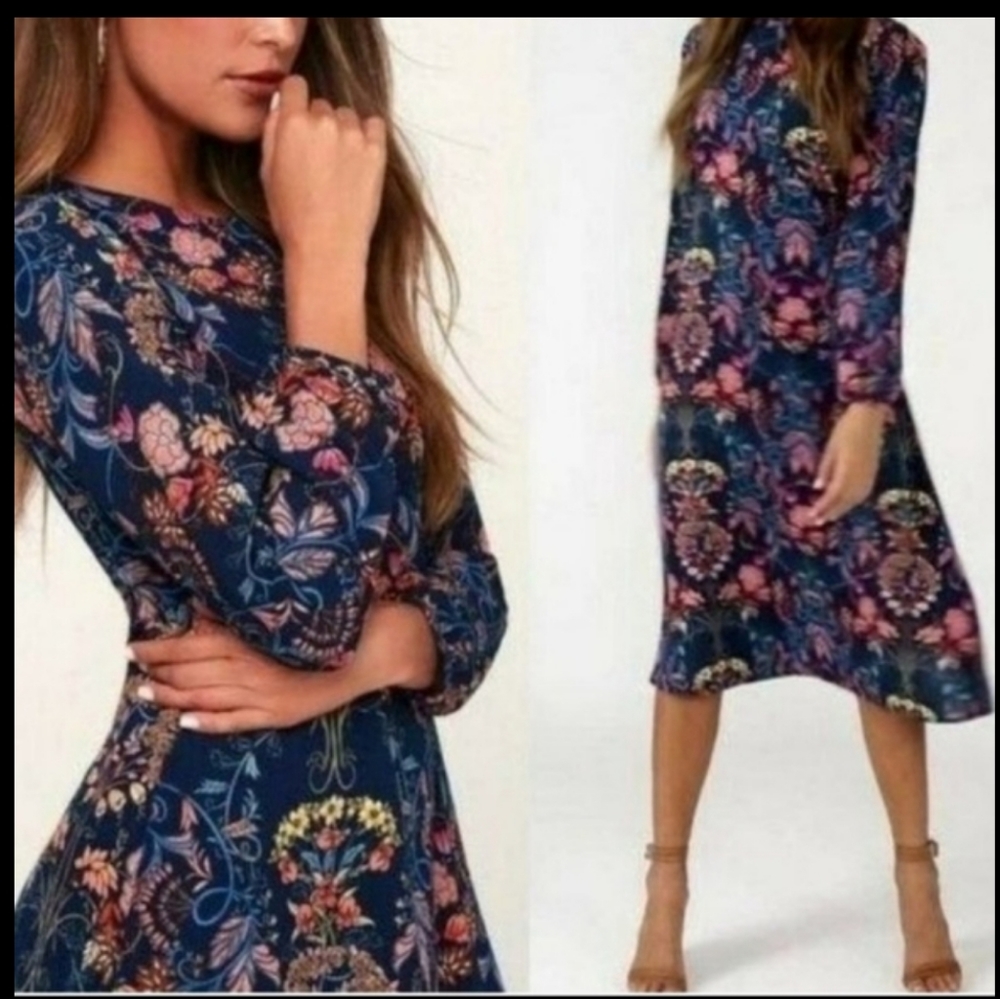 I. Madeline garden splendor dress
